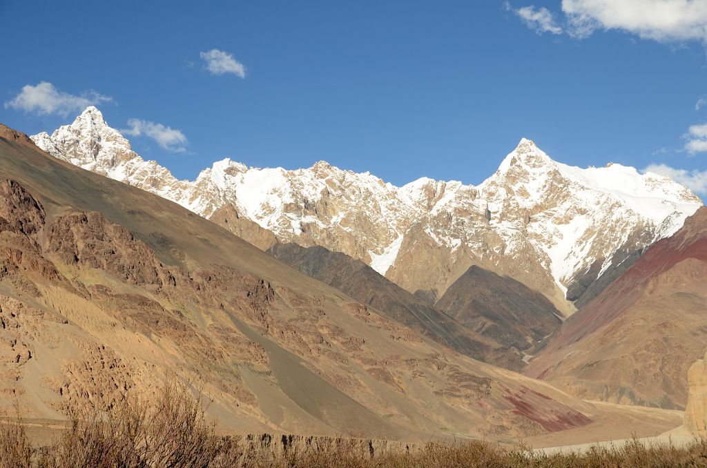 33 Looking East To Mountains and Eroded Hills From Kerqin Camp Late Afternoon In The Shaksgam Valley On Trek To K2 North Face In China